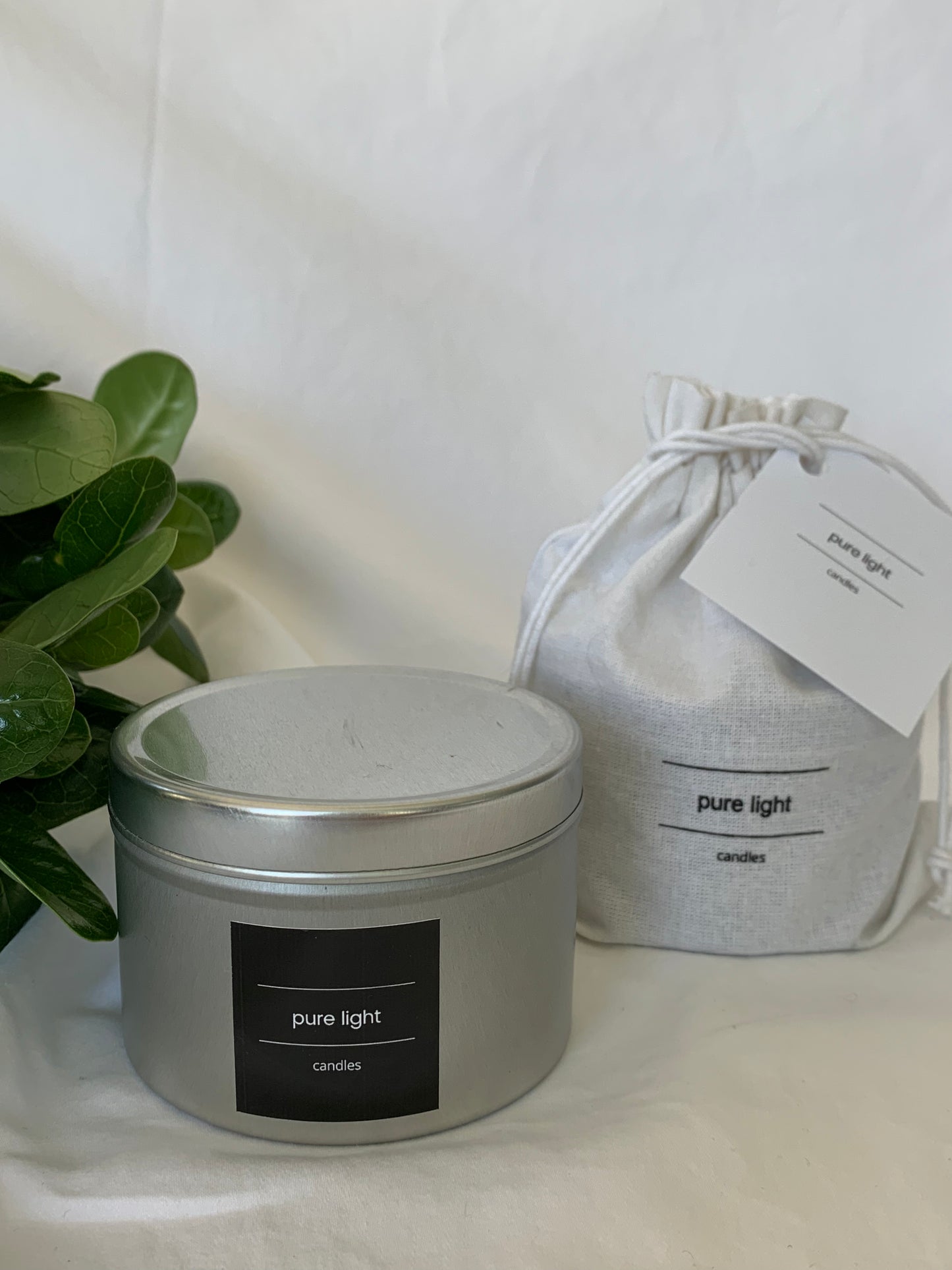 petite tin silver